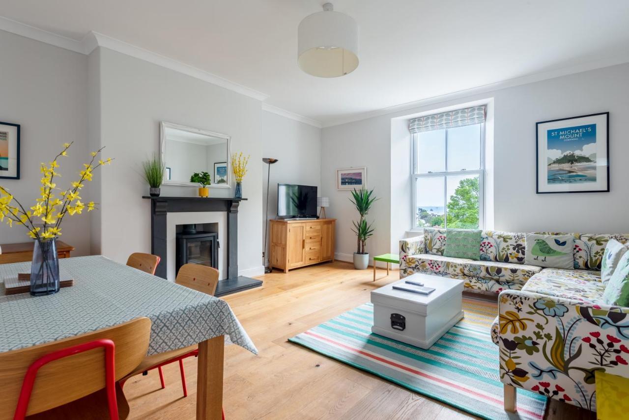Manacles - Spacious Flat Near Beach With Sea Views & Parking Falmouth Kültér fotó